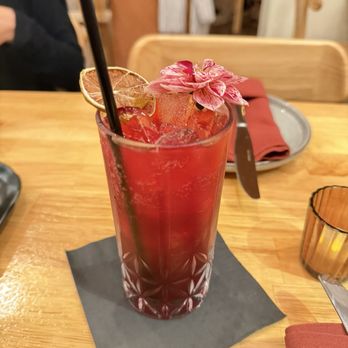 Sobremesa - Hibiscus mocktail - Latin American Near Me - San Diego, California Sobremesa - Hibiscus mocktail - Latin American Near Me - San Diego, California
