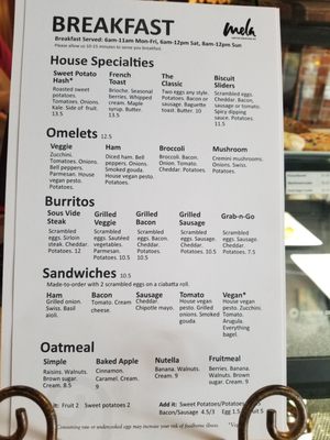 Menu photo 5 Mela Coffee Roasting Wenatchee, WA