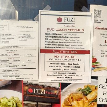 Fuzi Pasta Co - Menu 2026 - Italian Near Me - Fresh Meadows, New York