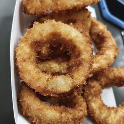 Crispy onion rings