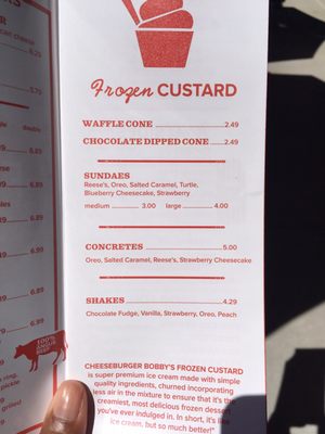 Menu photo 2 Cheeseburger  Bobby's Martinez, GA