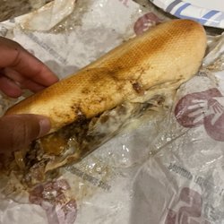 Penn Station East Coast Subs - Cheesesteak, taste better than it looks.