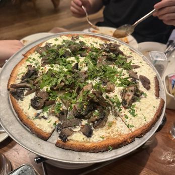 Quartino Ristorante - Funghi with cauliflower gluten free crust - Italian Near Me - Chicago, Illinois Quartino Ristorante - Funghi with cauliflower gluten free crust - Italian Near Me - Chicago, Illinois