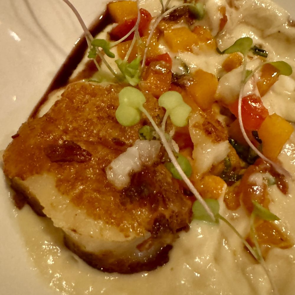Cafe Azafran - Seared scallops. - Breakfast & Brunch Near Me - Rehoboth Beach, Delaware Cafe Azafran - Seared scallops. - Breakfast & Brunch Near Me - Rehoboth Beach, Delaware