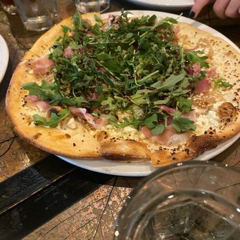 Hot Rocks Creative Diner - Prosciutto pizza that our friends girls shared - Diners Near Me - Whitby, Ontario Hot Rocks Creative Diner - Prosciutto pizza that our friends girls shared - Diners Near Me - Whitby, Ontario