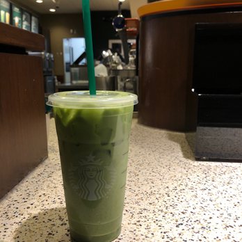 Starbucks - Pineapple Matcha drink - Coffee & Tea Near Me - Lapeer, Michigan