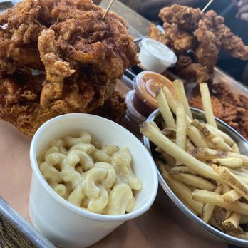 The Cookshack - Medium Chicken Tenders, Mac n cheese, dragon fries - Chicken Shop Near Me - Fort Worth, Texas The Cookshack - Medium Chicken Tenders, Mac n cheese, dragon fries - Chicken Shop Near Me - Fort Worth, Texas