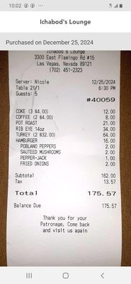 Ichabod's Lounge and Restaurant by null