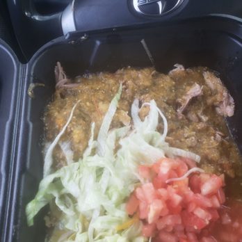 Taco Palace - Chile verde,completely different from before. - Mexican Near Me - Brighton, Colorado