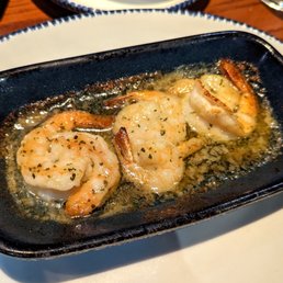 Scampi. Tasty going in, a fun adventure coming out