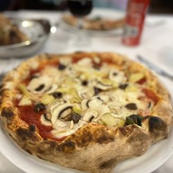 Maruzzella - Mushroom Pizza