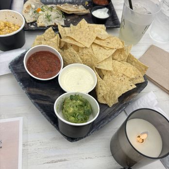 Flora Cantina - Chip Trio - Salad Near Me - Dallas, Texas