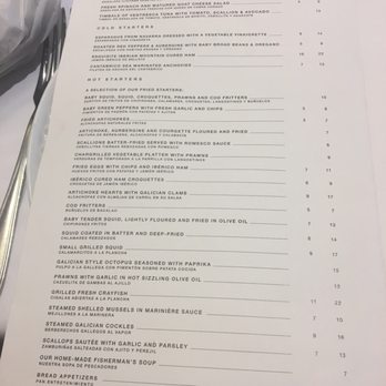 Elche - Menu page 2 - Spanish Near Me - Barcelona, B