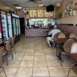 Tacos Sabrositos - Inside and menu