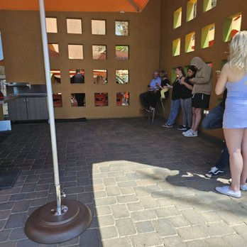 Snooze, an A.M. Eatery - Stand up and wait...not good. Chairs can fit in there all the way around. - Breakfast & Brunch Near Me - Tustin, California Snooze, an A.M. Eatery - Stand up and wait...not good. Chairs can fit in there all the way around. - Breakfast & Brunch Near Me - Tustin, California