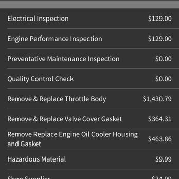 Phil's Service - Receipt of repairs. - Auto Repair Near Me - Killeen, Texas Phil's Service - Receipt of repairs. - Auto Repair Near Me - Killeen, Texas