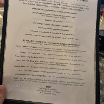 Bo Lings - Vegan menu - Dim Sum Near Me - Lenexa, Kansas