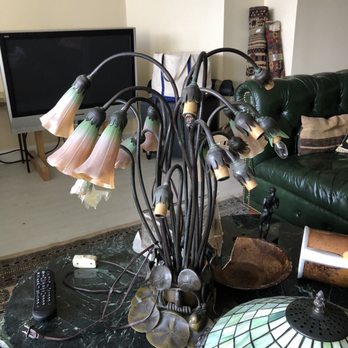 Century Moving Services - My Tiffany type lotus Lamp smashed and dented one of A kind globes busted. HOW SAD! - Movers Near Me - Passaic, New Jersey Century Moving Services - My Tiffany type lotus Lamp smashed and dented one of A kind globes busted. HOW SAD! - Movers Near Me - Passaic, New Jersey