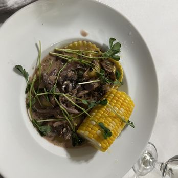 Alys' Restaurant - Amazing mushroom ravioli and corn. - American Near Me - La Veta, Colorado