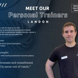 Westerly-Pawcatuck YMCA Branch - Meet Landon, one of the Westerly Personal Trainers.