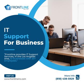 Frontline - Managed IT Services and IT Support - IT Services & Computer Repair Near Me - Los Angeles, California