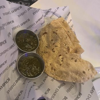 Bombay Darbar - Papadum & Mint Chutney - Indian Near Me - Fort Lauderdale, Florida Bombay Darbar - Papadum & Mint Chutney - Indian Near Me - Fort Lauderdale, Florida
