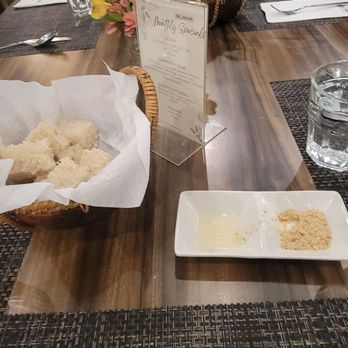 Hill Station at  Casa Vallejo - Bread and olive oil - Filipino Near Me - Baguio, BEN