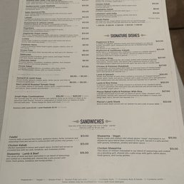 Menu Menu