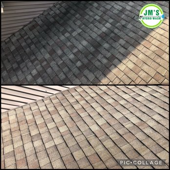 JM's Hydro Wash - Cleaned and removed the organic growth on this roof in Monticello, MN. - Pressure Washers Near Me JM's Hydro Wash - Cleaned and removed the organic growth on this roof in Monticello, MN. - Pressure Washers Near Me
