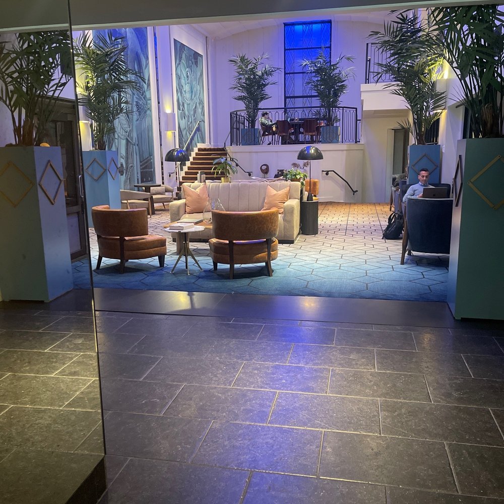 Lobby inside Lobby inside