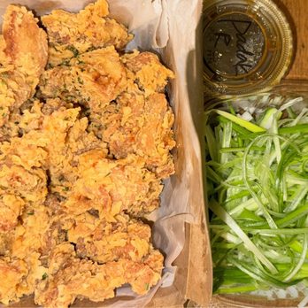 Peeps Kitchen - Peeps Padak (Scallion Chicken) - Chicken Wings Near Me - Brooklyn, New York