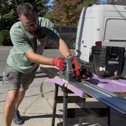 Handyman Solution Plan - Trimming a door to size for a proper fit.