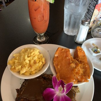Cornbread Restaurant & Bar - Mama 's Meat Loaf & Skillet Gravy, Macaroni & Cheese, Candied Sweet Potatoes - Soul Food Near Me - Southfield, Michigan Cornbread Restaurant & Bar - Mama 's Meat Loaf & Skillet Gravy, Macaroni & Cheese, Candied Sweet Potatoes - Soul Food Near Me - Southfield, Michigan