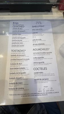 Menu photo 3 Holbox Los Angeles, CA