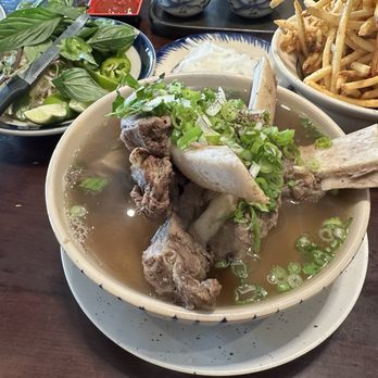 All About Pho - Beef Phở Sườn Bò [2 Bones] - Rib Bone Phở - Vietnamese Near Me - Cerritos, California