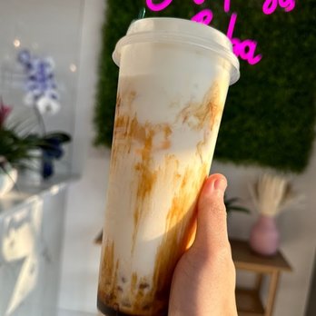 Feng Cha - Dirty Boba with Creme Brulee - Bubble Tea Near Me - Renton, Washington