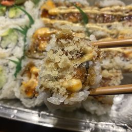 crunchy crab roll crunchy crab roll