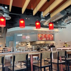 Habit Burger & Grill - Inside dining area