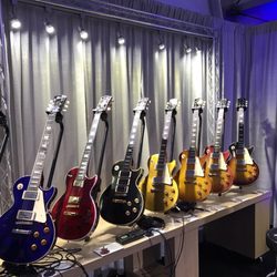 TEG-Guitar Repair Services - The Gibson booth at CES