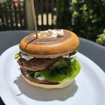 The Butchers Son - Fried Chicken Bagelwich - Salad Near Me - Berkeley, California