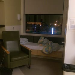 Island Hospital - Nice sleeping area for loved ones right in the room