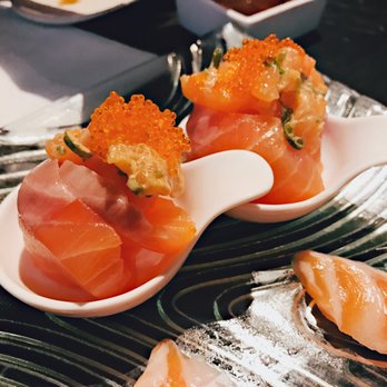 One Piece Sushi - Salmon Cake - Japanese Near Me - Millbrae, California