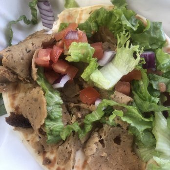 Gentle Grill - Gyro. House made hummus on side. Savory and filling! - Vegan Near Me - Temecula, California Gentle Grill - Gyro. House made hummus on side. Savory and filling! - Vegan Near Me - Temecula, California