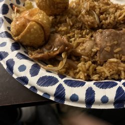 China King - C5. Pepper Steak with Onion Combo Platter