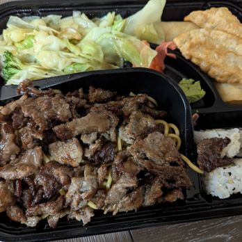 Hibachi Express Restaurant - Beef bento box with noodles - Japanese Near Me - Camp Springs, Maryland Hibachi Express Restaurant - Beef bento box with noodles - Japanese Near Me - Camp Springs, Maryland