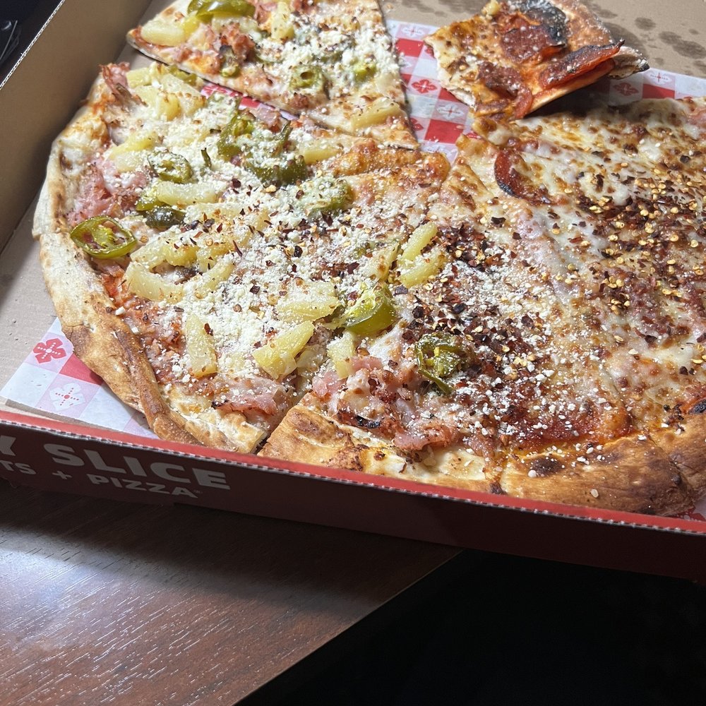 City Slice - I think they forgot the rest of the dough - Chicken Wings Near Me - Baton Rouge, Louisiana City Slice - I think they forgot the rest of the dough - Chicken Wings Near Me - Baton Rouge, Louisiana
