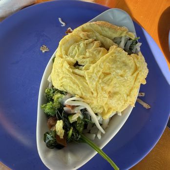 Blue Moon Café - Breakfast Veggies + Eggs - Breakfast & Brunch Near Me - Boothbay Harbor, Maine