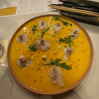 Yunta Nikkei - Scallop Tiradito - Peruvian Near Me - Charlotte, North Carolina
