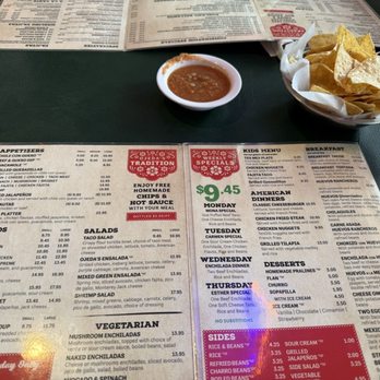Ojeda's at Park And Coit - Huge menu with lots of choices. - Tex-Mex Near Me - Plano, Texas