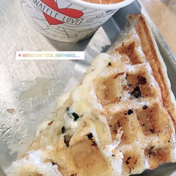 Waffle Love - Grilled Cheese and Bisque Waffle - Waffles Near Me - Northridge, California Waffle Love - Grilled Cheese and Bisque Waffle - Waffles Near Me - Northridge, California